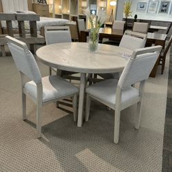 Brand New Dining Set And Chairs Gray 