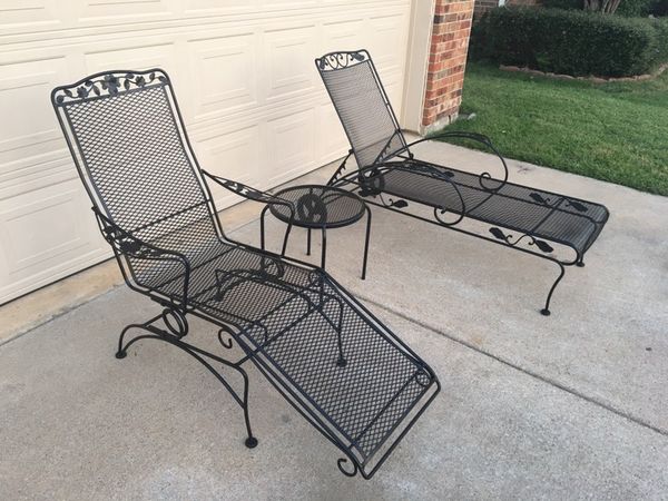 Wrought Iron Chaise Lounge And Rocker Set For In Fort Worth Tx Offerup - Used Wrought Iron Chaise Lounge Wrought Iron Chaise Lounge And Rocker Set For In Fort Worth Tx Offerup - Used Wrought Iron Chaise Lounge