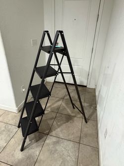 5-step ladder Metal