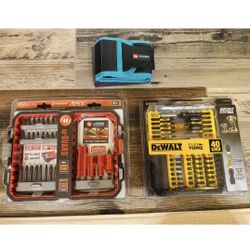 DeWalt Flex Torq 1/4-in x Impact Driver Bit And Crescent Apex u-GUARD 1/4-in x Impact With Magnetic Wristband