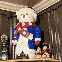 Lighted Snowman