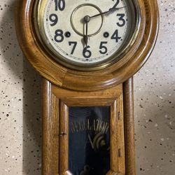 Vintage With Chimes Japanese Wall Clock