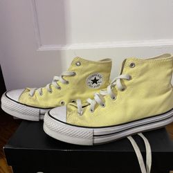 Yellow Chunky Converse