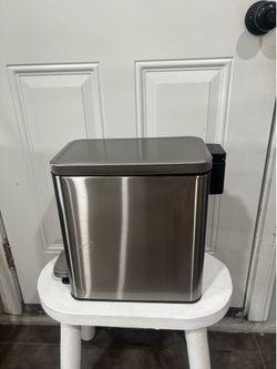 Small Aluminum Trash Can