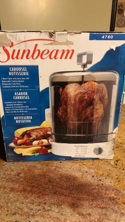 NEW Sunbeam CAROUSEL ROTISSERIE