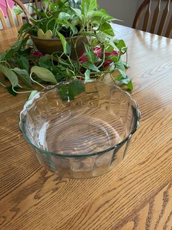 Large Glass Serving Bowl