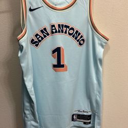 Spurs Victor Webanyama Jersey City Edition