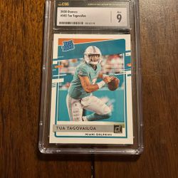 Tua Tagovailoa Rated Rookie CSG 9