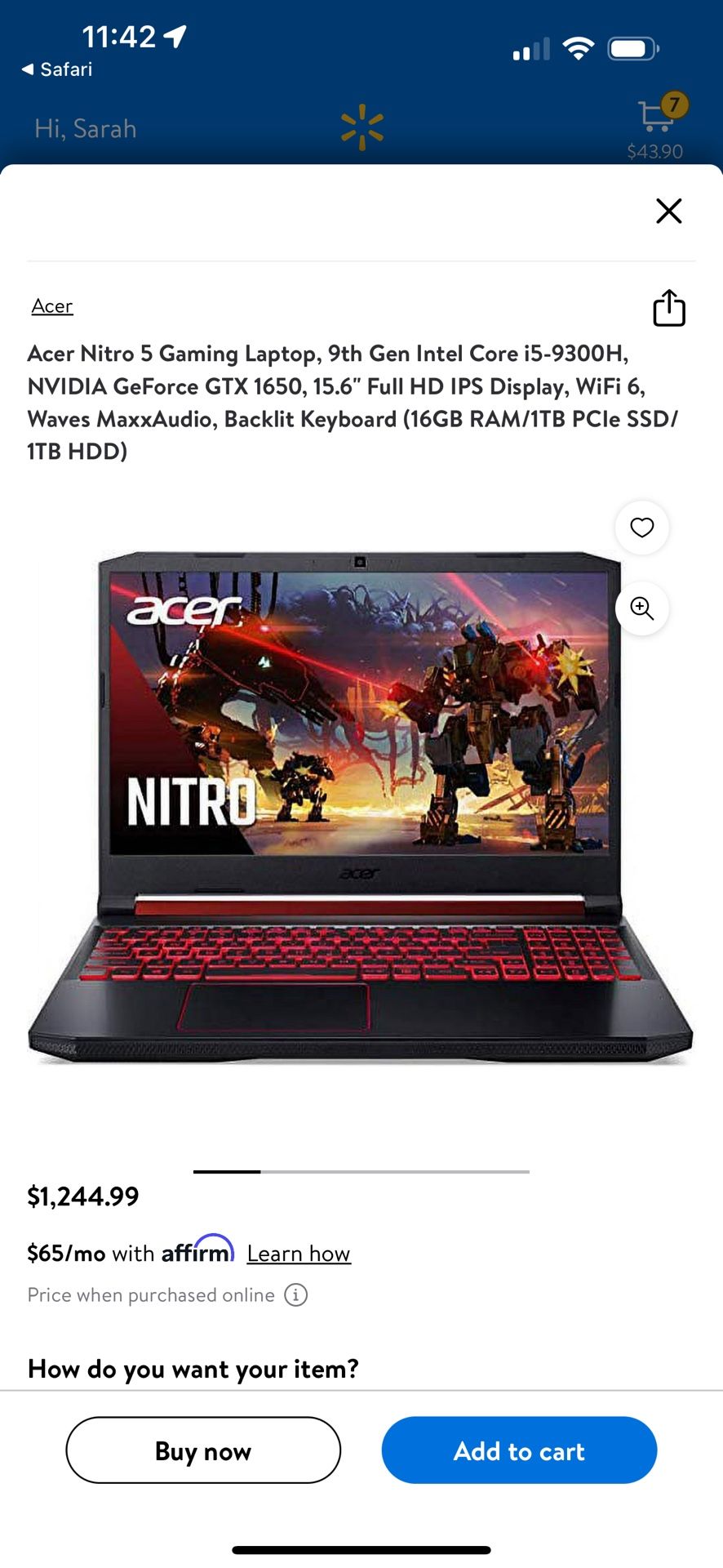Acer Nitro 5