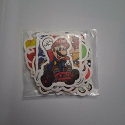 Super Mario 34 Piece Stickers