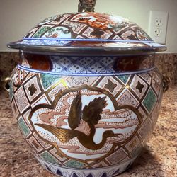 Chinese Turquoise Ground &Gilt 