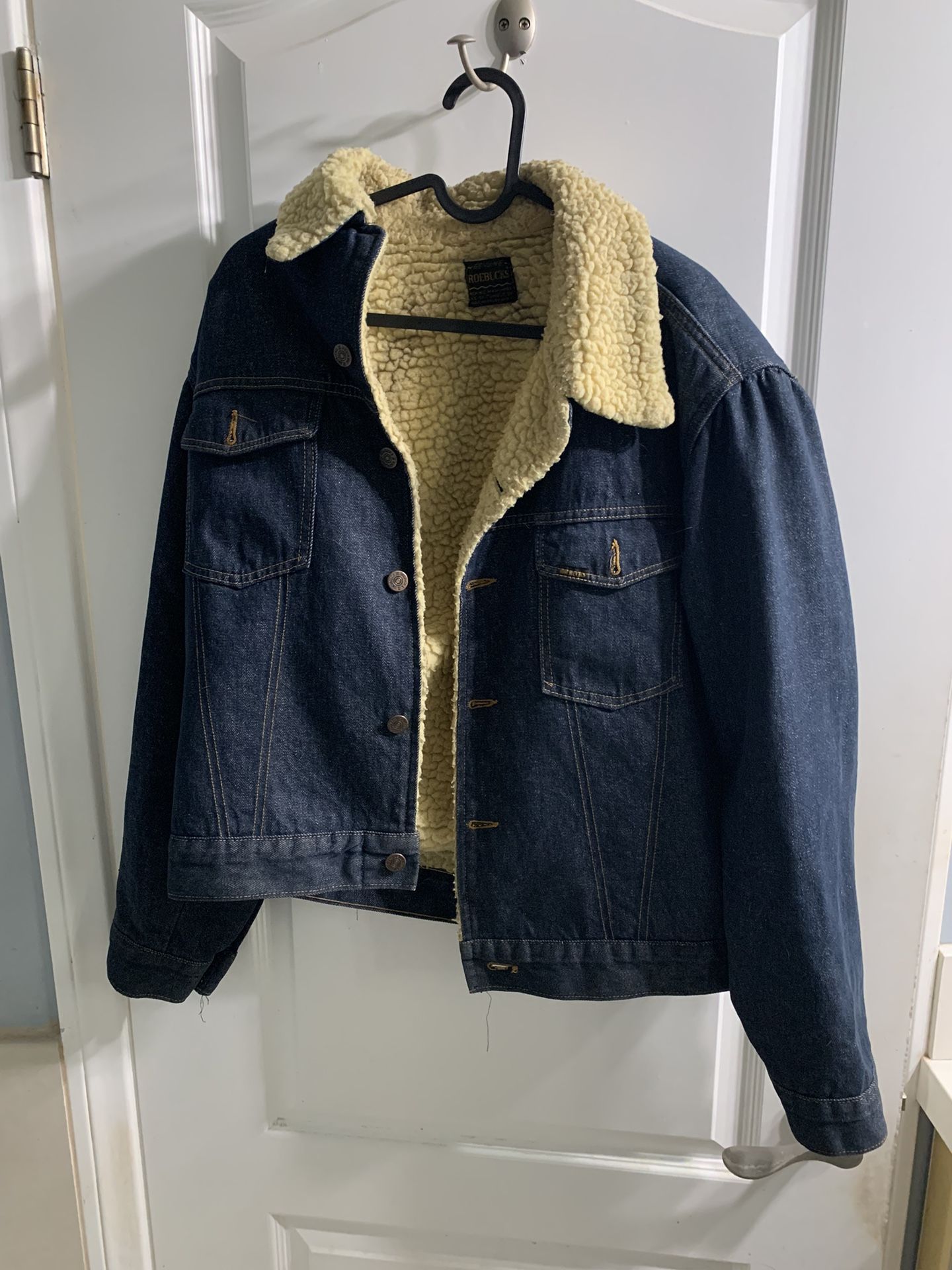 Vintage Denim (Roebuck-Sears) Lined Jacket