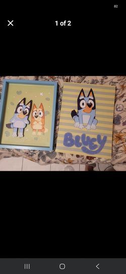 Bluey room art/decor