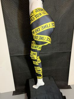 New Caution Tape Women’s Leggings