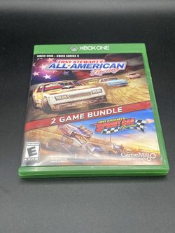 Tony Stewart All American Racing Xbox One Sprint Car Dirt Track Racing Like New