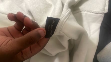 Balenciaga Unisex White ink jacket