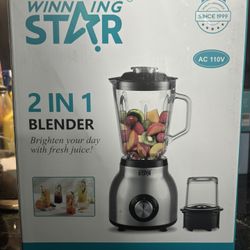 Winning Star 2-in-1 Blender 