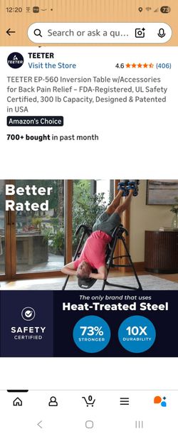 Inversion Table $100