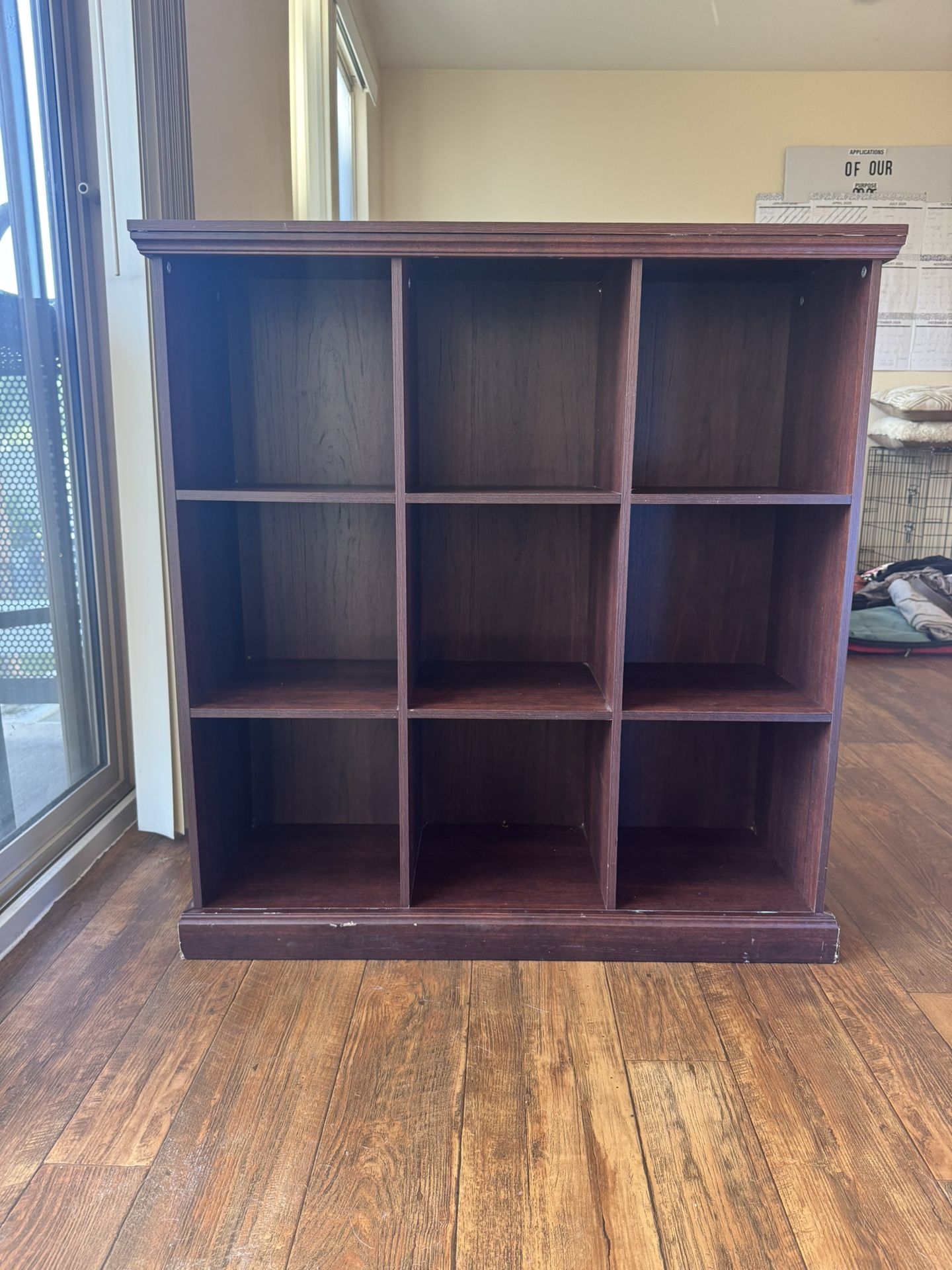 3x3 Cube Wooden Shelf / Bookcase