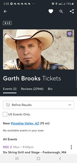 Garth Brooks Tickets February 22nd, 2020 Detroit Michigan