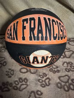 SF Giants themed basketball