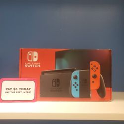 Nintendo Switch V2 Gaming Console New - Pay $5 DOWN AVAILABLE - NO CREDIT NEEDED