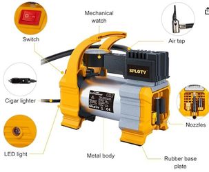 Air Pump For Car Tires, 12v dC