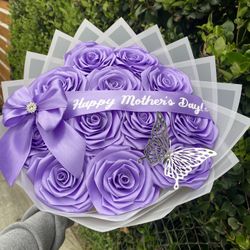 Eternal Roses/ Rosas Eternas/ Mothers Day Bouquet 