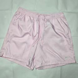 Pink Nike Men's Woven Flow Shorts Medium