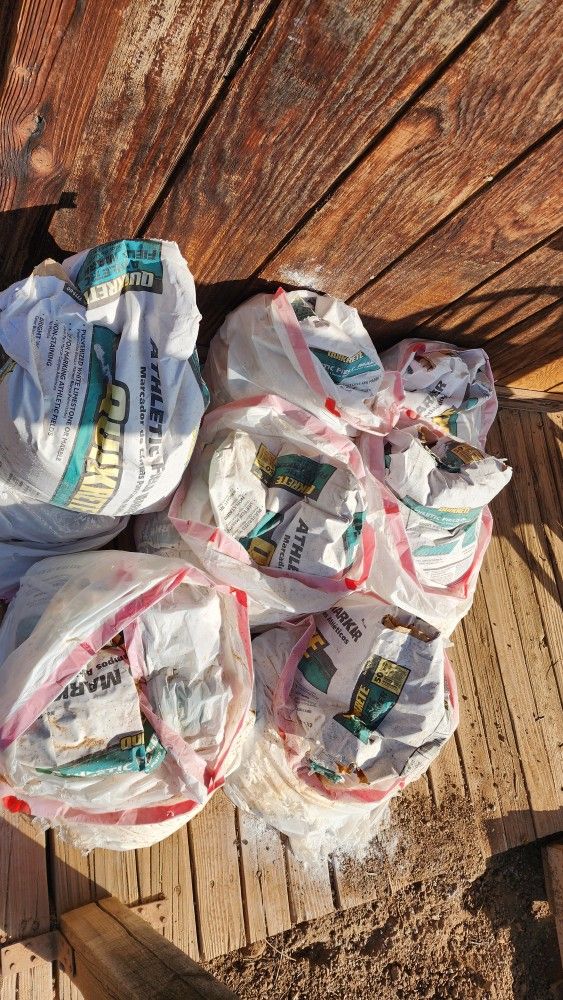 Free 7 Bags Of Pulverized Limestone