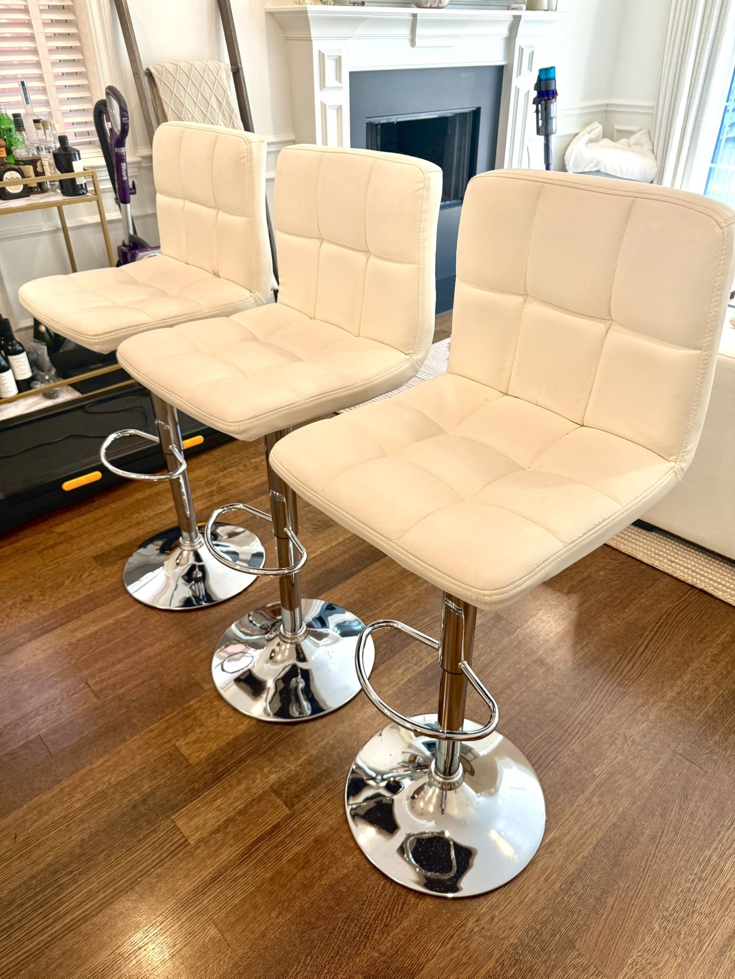 Set Of 4 Counter-Height Stools