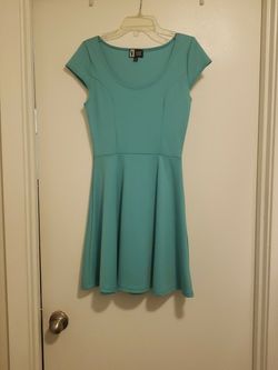 Turquoise Green Dress Size Small