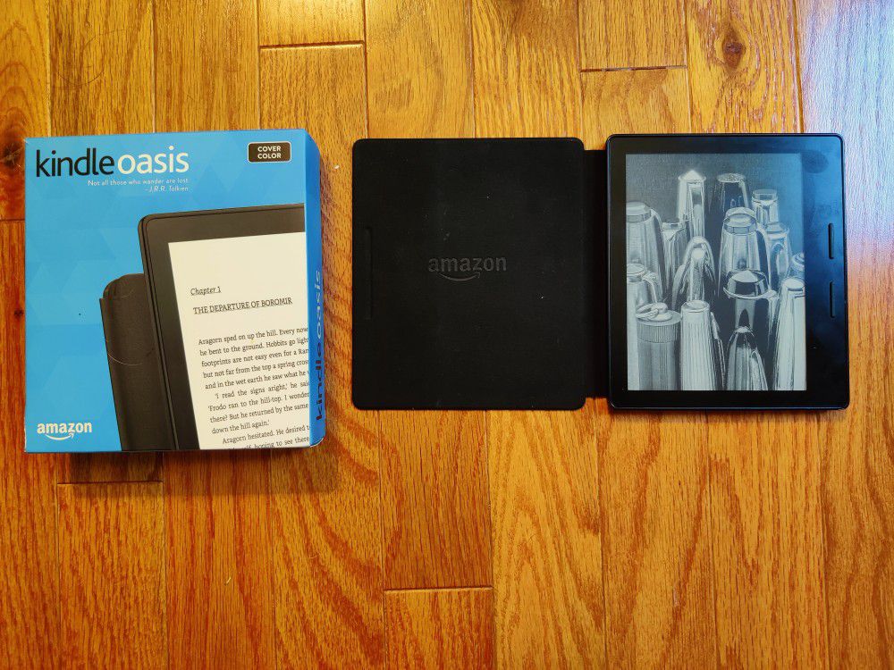 Kindle Oasis 8th Gen With Charging Cover 