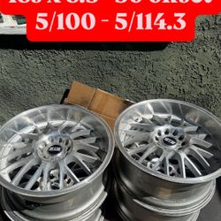 18” STR WHEELS     5/100 -  5/114.3