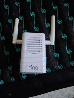 RING. WI/FI EXPANDER AND INDOOR BELL CHIME