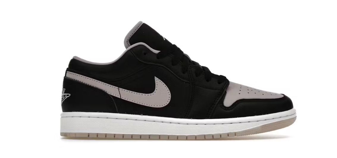 JORDAN 1 LOW SE BLACK & LILAC