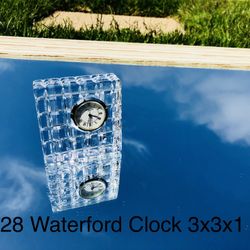 Vintage Waterford Authentic Clock Antique 3x3  