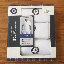 NWT Ben Sherman Men's V-neck Tshirts 3 pack Size M