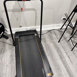 Walking Treadmill (Foldable, bar removable)