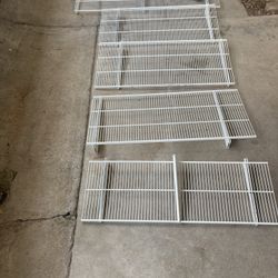 Wire Rack Shelves X5 Wire Rack Brackets X11