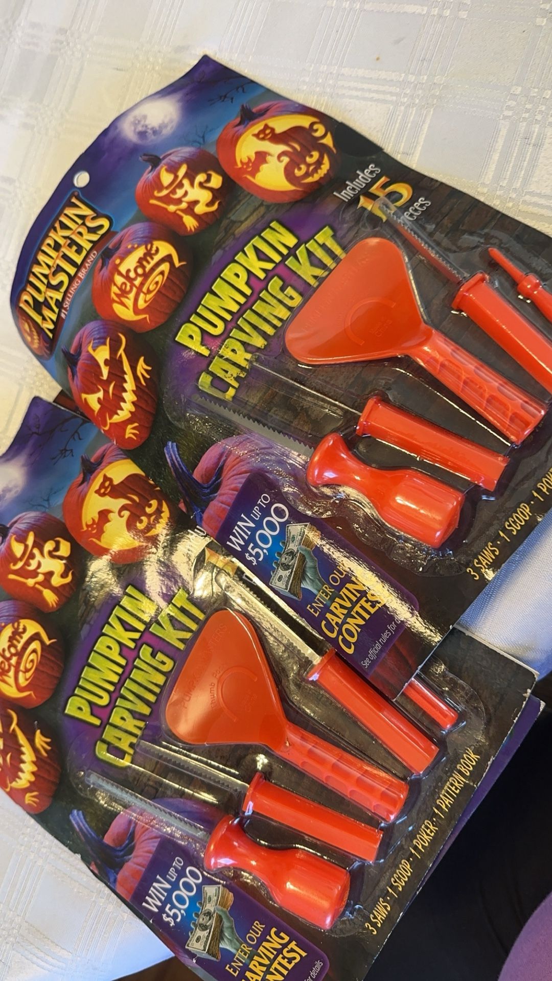 Pumpkin Carving Kit Set Of Two 