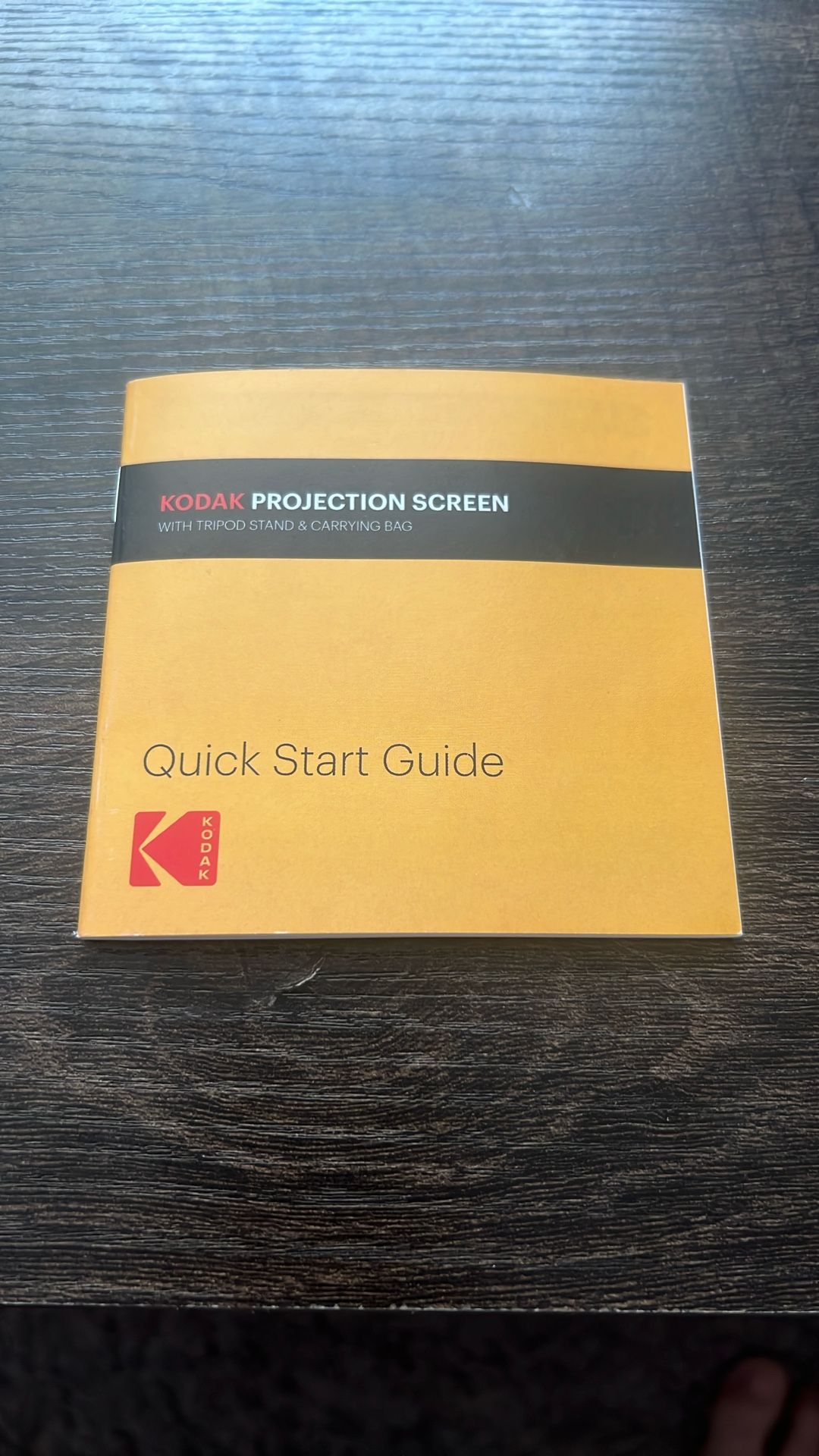 KODAK 60” Projection Screen