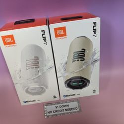 Jbl Flip 7 Bluetooth Speaker New - Pay $1 today and pay the rest later -