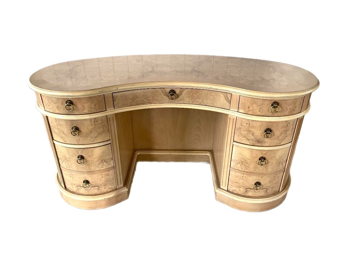 Drexel Heritage Kidney Shaped Desk