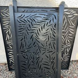 Heavy Duty Black Privacy Screens