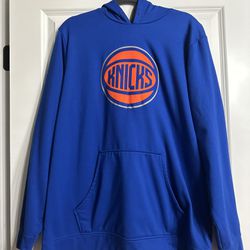Adidas New York Knicks Blue Hooded Sweatshirt❤️