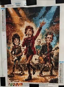 Rolling Stones Charactashers Diamond Painting whatmost