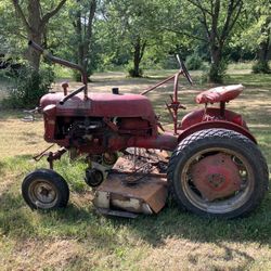 Very Vintage Farm Tractor Farm all