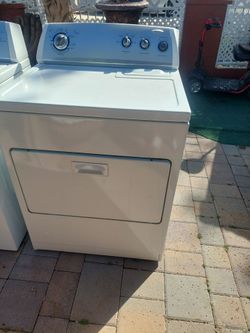 Whirlpool White Front-Load Dryer