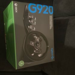 Logitech G920 Driving Force Racing Wheel and Floor Pedals,